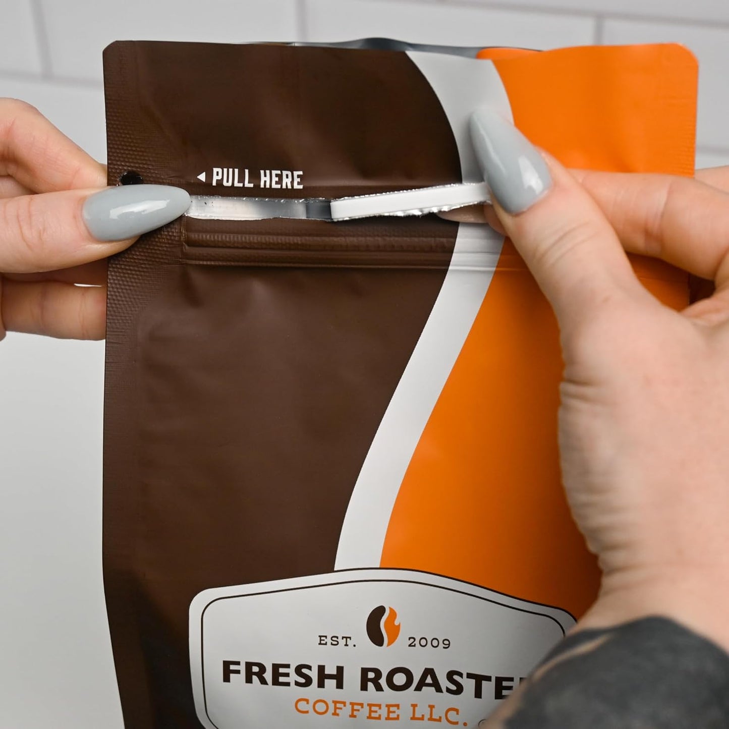 Fresh Roasted Coffee, Dark Nebula, 12 oz, Medium Roast, Kosher, Ground