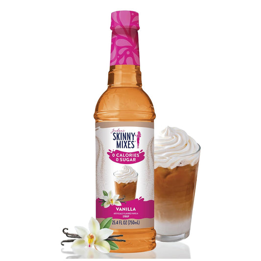 Jordan's Skinny Syrup Sugar-Free, Vanilla, 25.4 Ounce