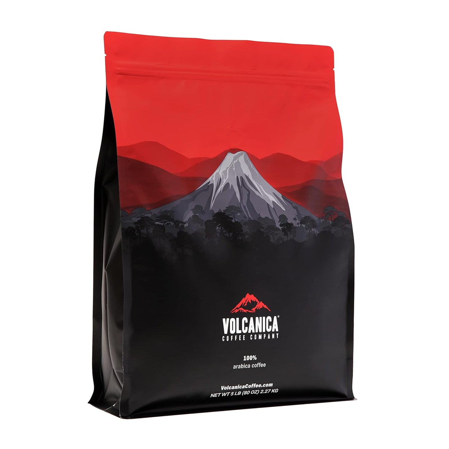 Komodo Dragon Coffee, 100% Pure, Flores, Ground, Medium Roast, Fresh Roasted, 5 lbs