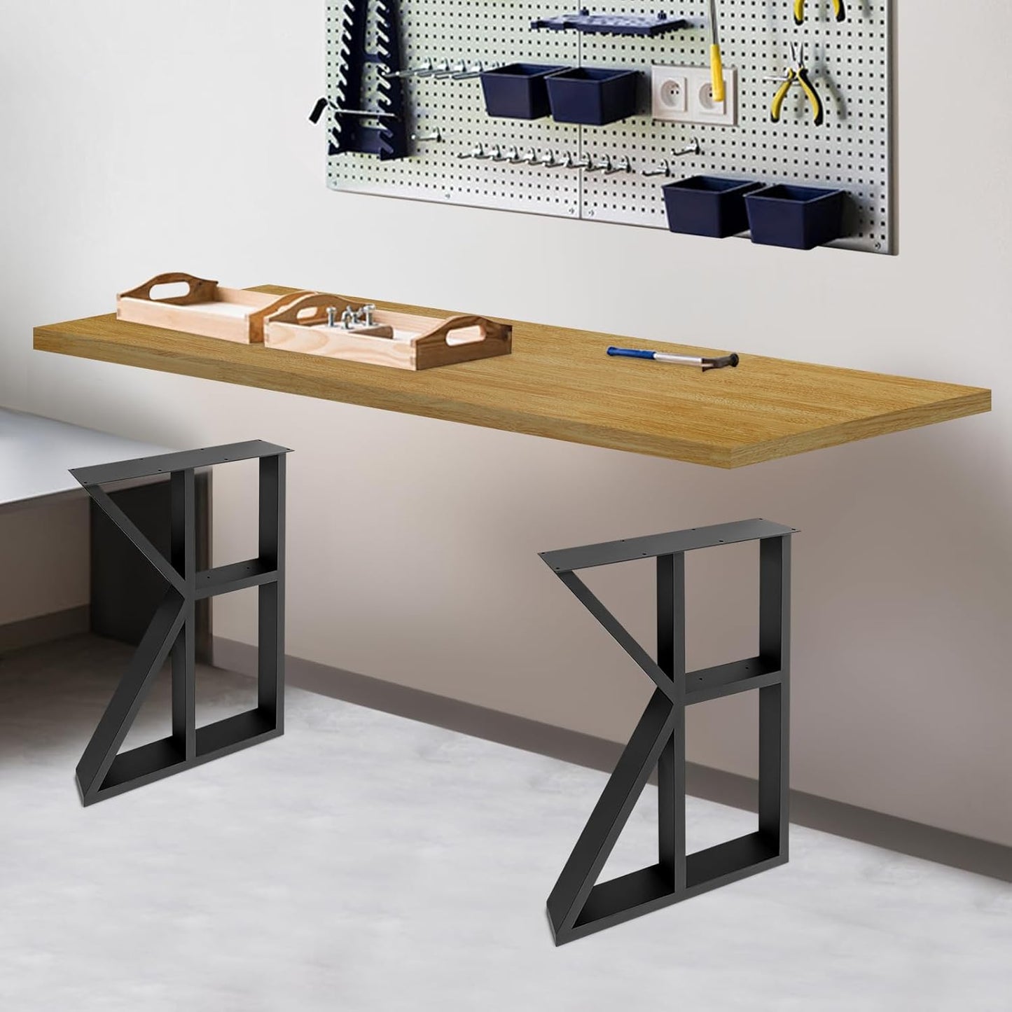 Butcher Block Countertop | 71x24in Wood Board Countertop | DIY Washer Dryer/Island/Kitchen Counter-top | countertop Cutting Board | 1102lbs Load Capacity | Wood Color | NO Base Legs, 1.38in Thick