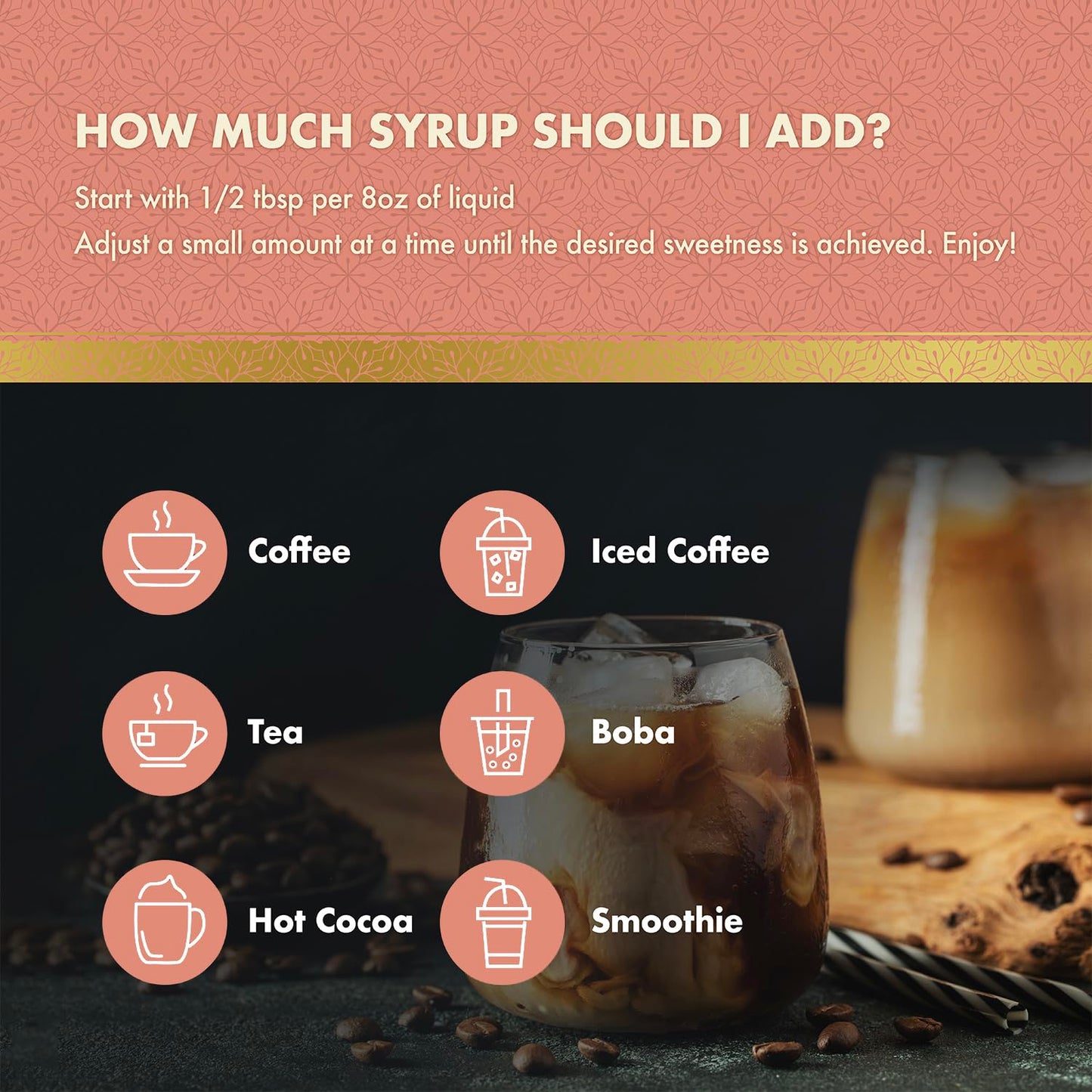 ChocZero Sugar Free Coffee Syrup, Toasted Marshmallow Flavor, No Sugar Alcohol Simple Syrup Drink Mix, Campfire Mochas, Protein Shakes & Baking, All Natural, 25.4 Ounces (Pack of 1)