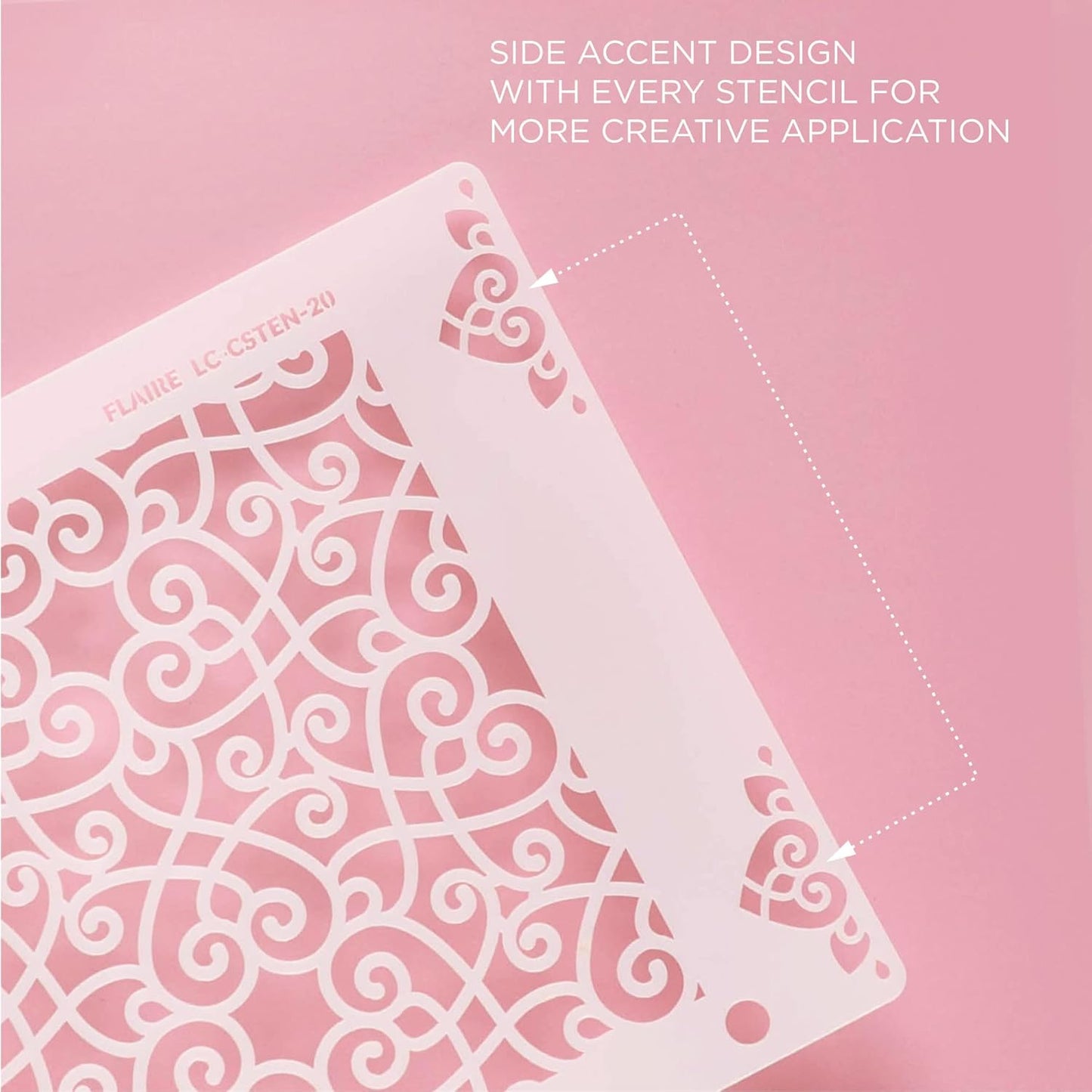 Cookie and Cupcake Stencil (VORRA)