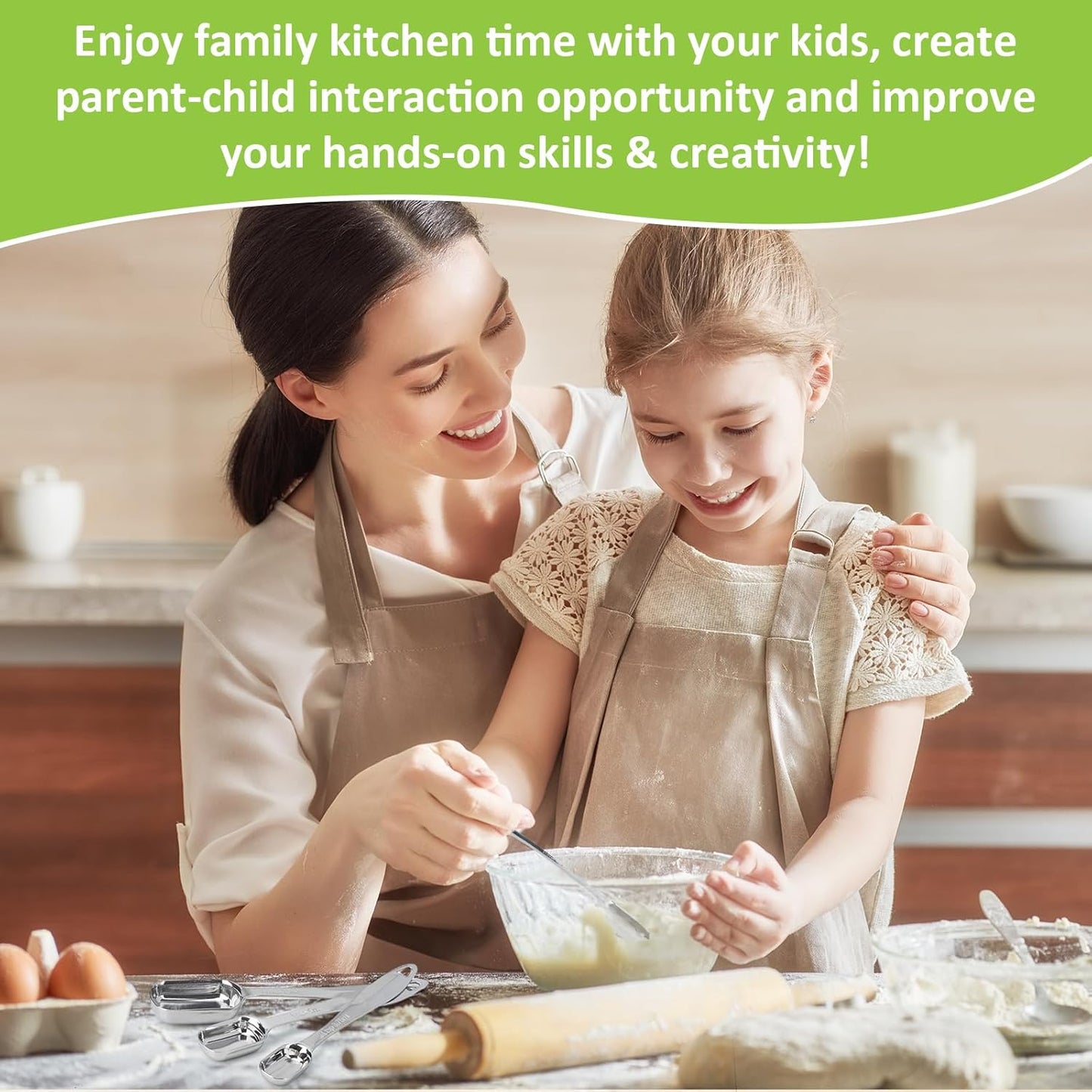 2 Pcs 1 Tablespoon(15 mL | 3 Tsp | 1 Tbsp | 15 cc | 1/2 oz) Stainless Steel Single Measuring Spoon, Long Handle Metal Measuring Spoon, Kitchen Gadgets for Cooking & Baking