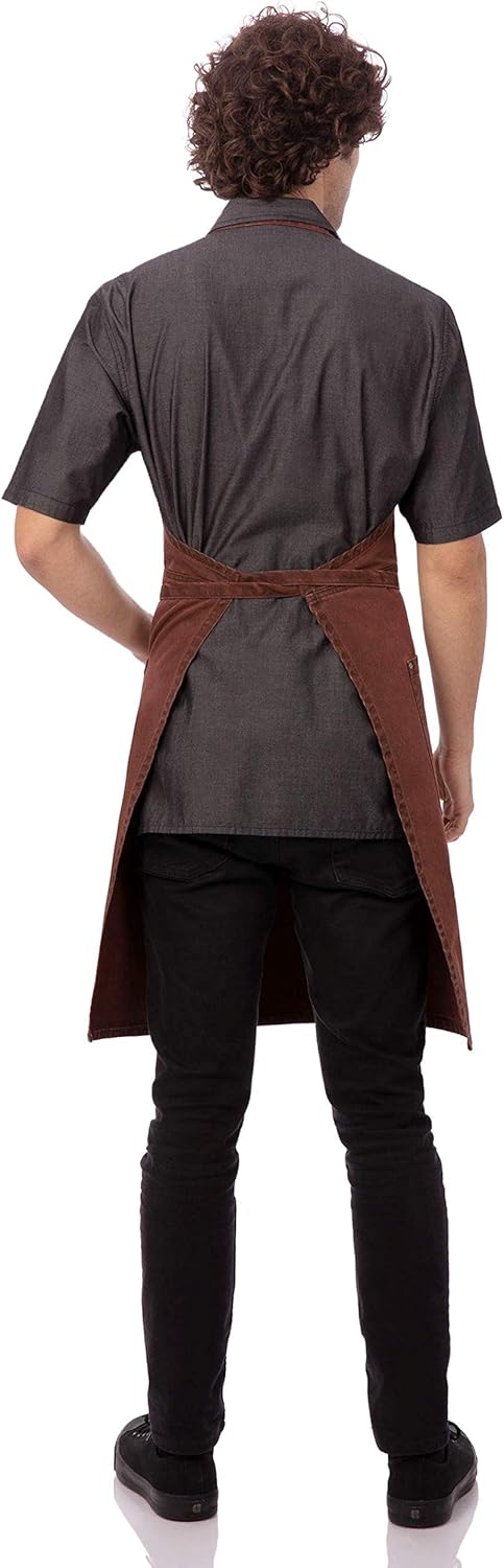 Chef Works Unisex Dorset Bib Apron