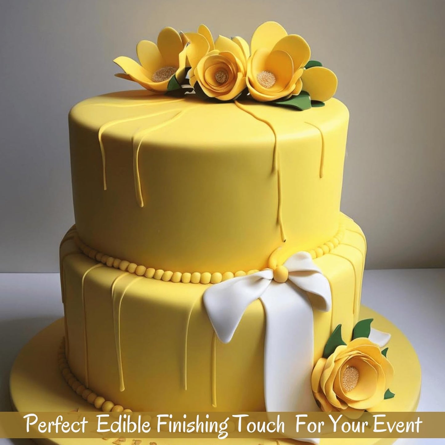 Confect Sunshine Yellow Fondant | Icing Fondant | Colored Fondant | Fondant Kit | Cake Fondant | Chef's Choice Edible Fondant for Cake Decorating | Vegan, Gluten-Free, Nut-Free, Palm Oil-Free – 8.8 oz