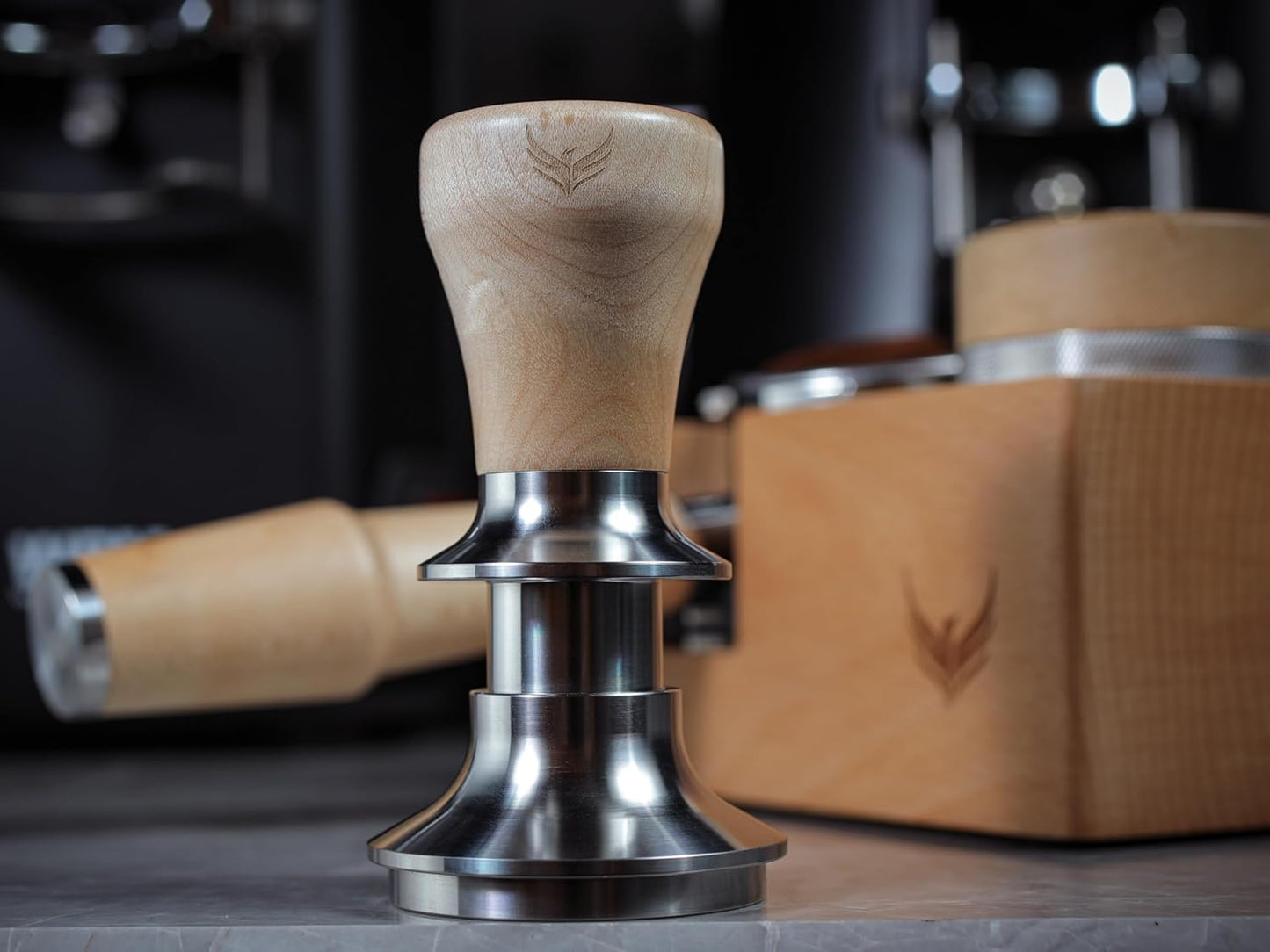 51 mm Tamper Tool Espresso Spring Loaded Calibrated Coffee Tamper Compatible With Delonghi, Casabrews, Smeg and more Espresso Machine Accessories