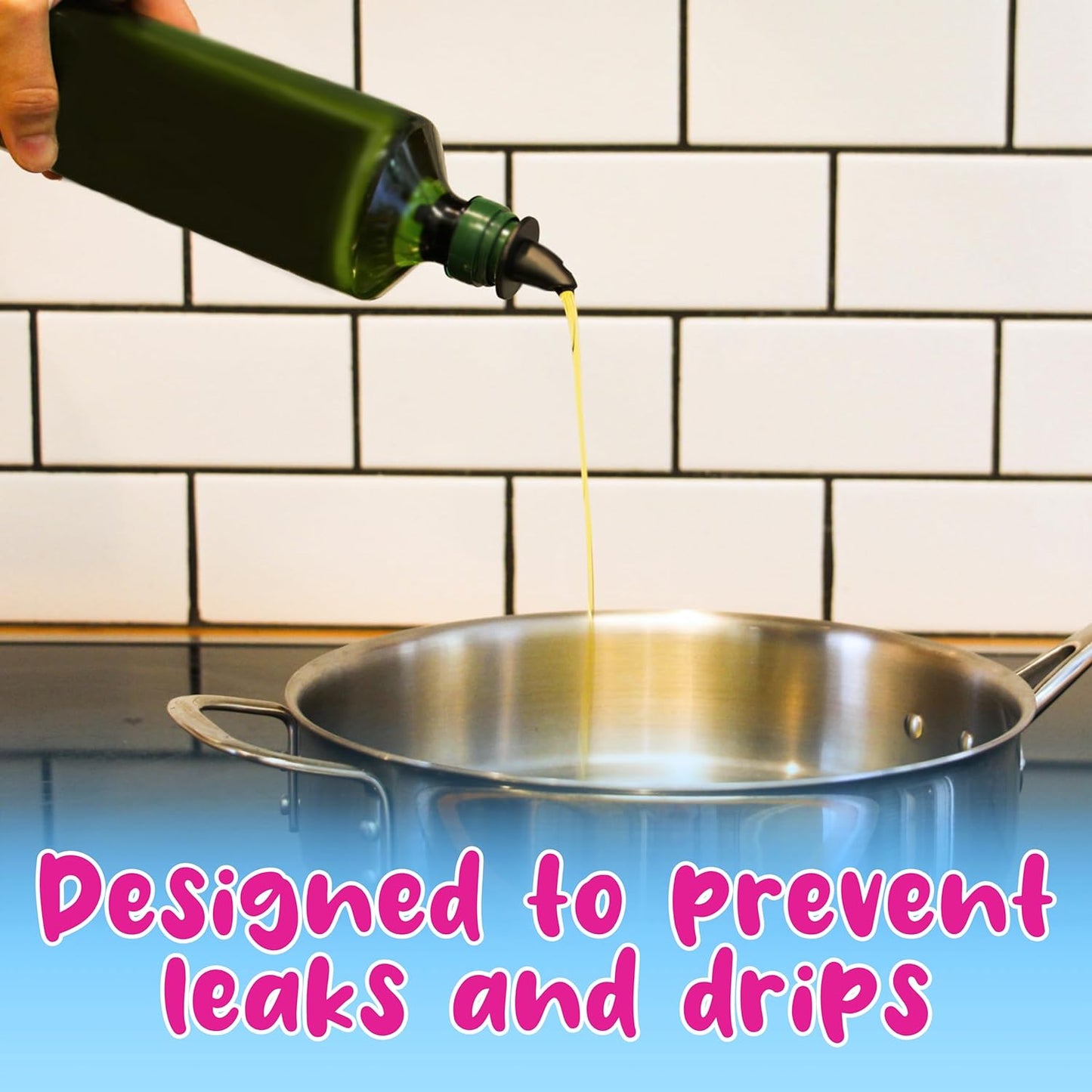 Hawaiian Shaved Ice Syrup Precise Control Bottle Pourers - Professional Pour Spouts for Snow Cone & Drink Flavors (10-Pack)