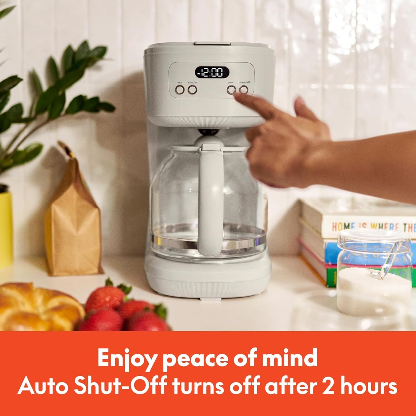 bella 12 cup Programmable Coffee Maker