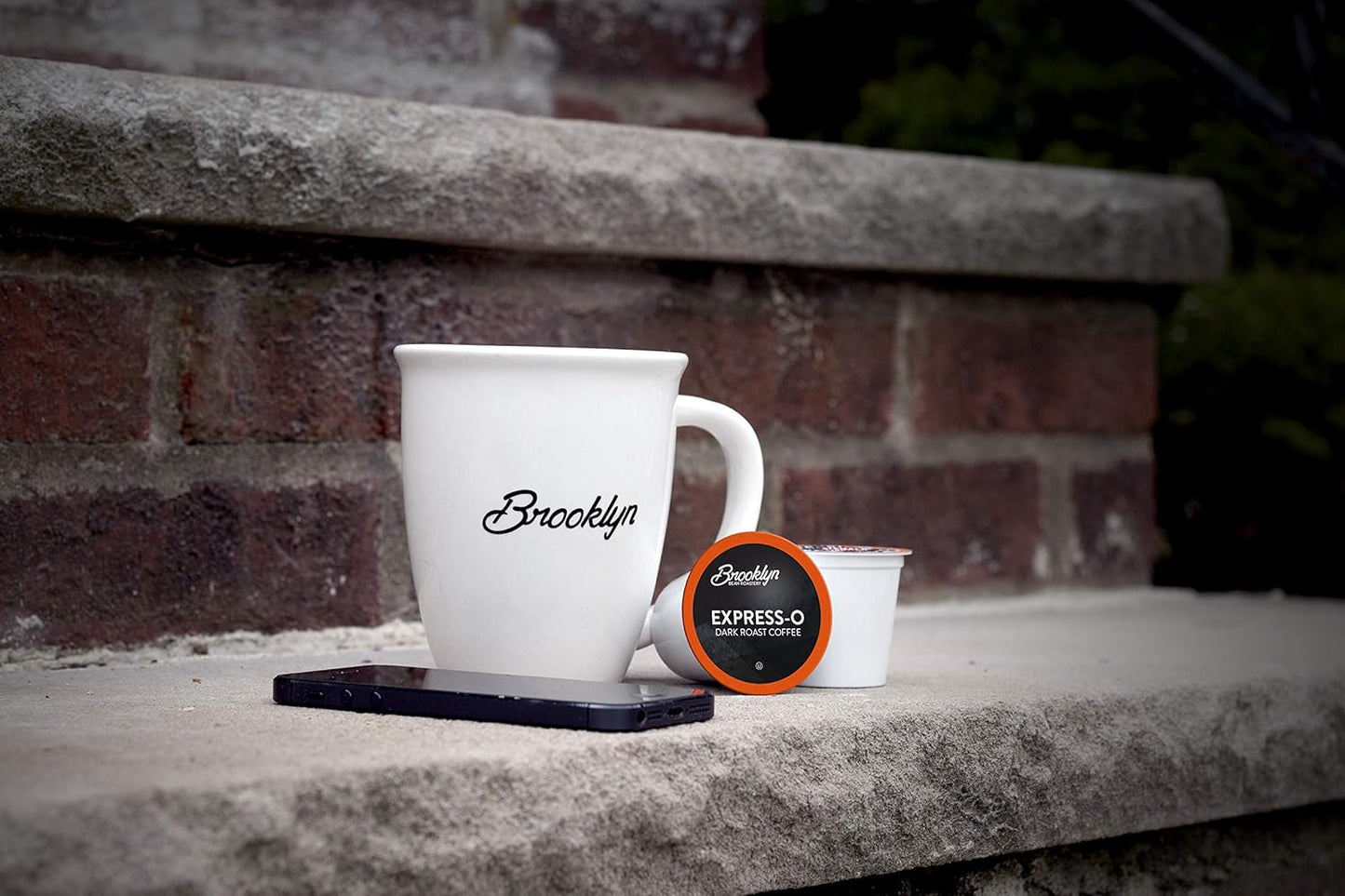 Brooklyn Beans Express-O Gourmet Coffee Pods - Compatible with Keurig 2.0 K Cup Brewers, 40 Count, Rich and Bold Espresso