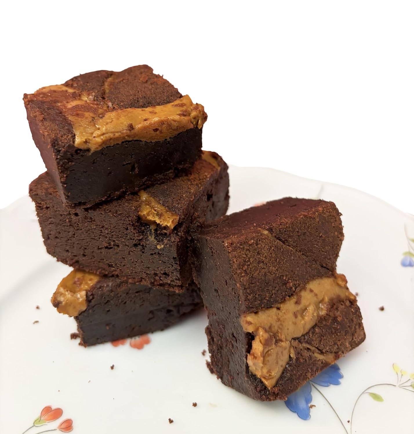 Ruth’s Peanut Butter Swirl Cake Style Brownies 2 Dozen – Gourmet Baked Treats | Delicious Gift with The Finest Ingredients | Guaranteed to Arrive Fresh