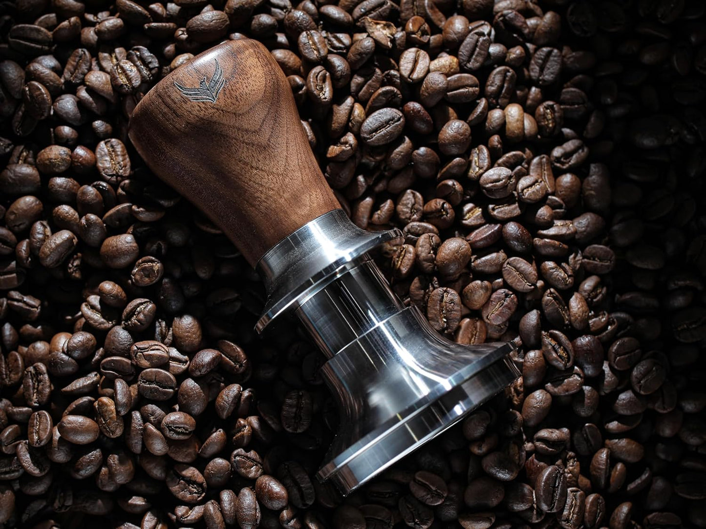 57mm Tamper Walnut Calibrated Espresso Tamper Compatible With Lelit Anna, Grace, Anita, Ascaso Dream, Arc, Basic, La Pavoni Domus Bar, Club, 57 mm Portafilter Espresso Machines