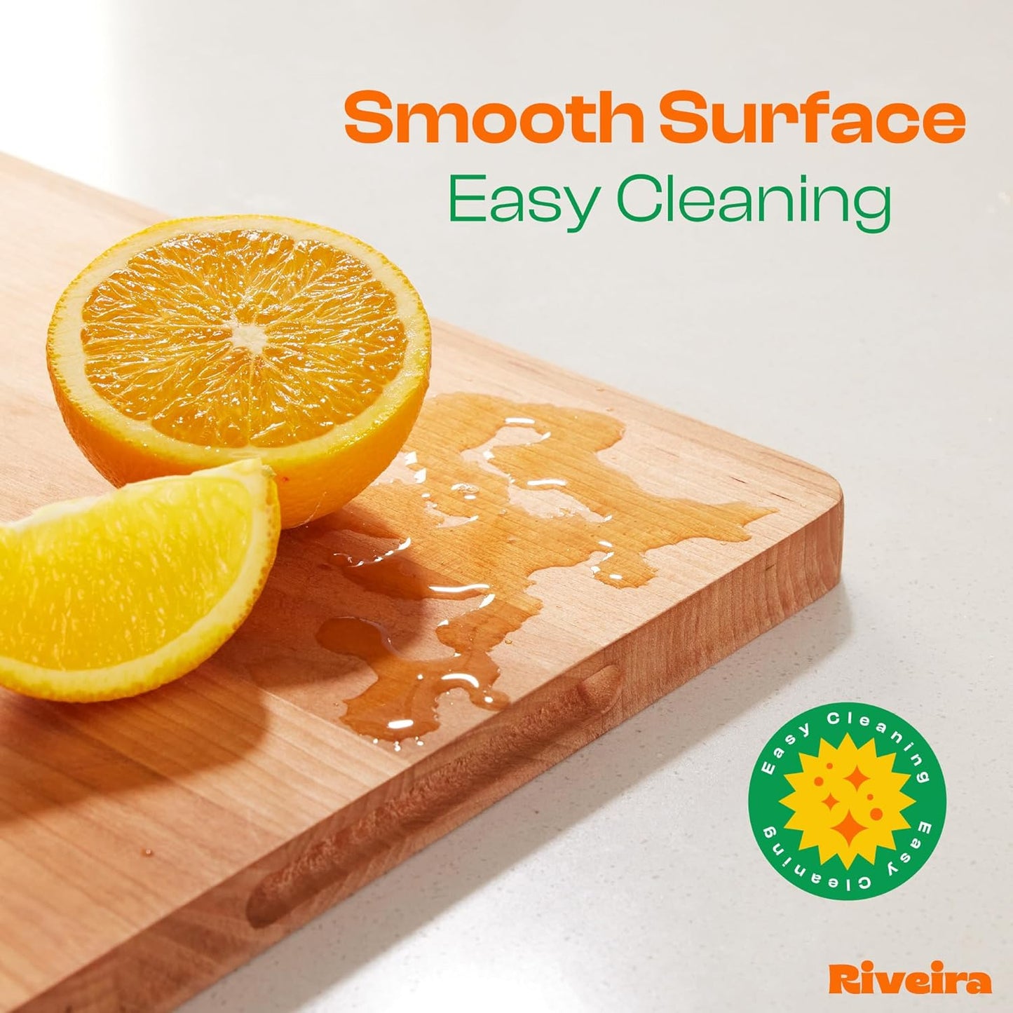 Riveira Cherry Wood Cutting Board – Gourmet Black Cherry Grandeur: 18 x 12 Wooden Cutting Board – Wooden Cutting Boards For Kitchen Decorative – Innovative Juice Grooves Cherry Wooden Chopping Board