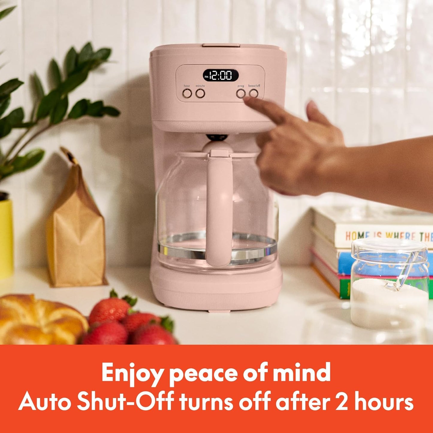 bella 12 cup Programmable Coffee Maker