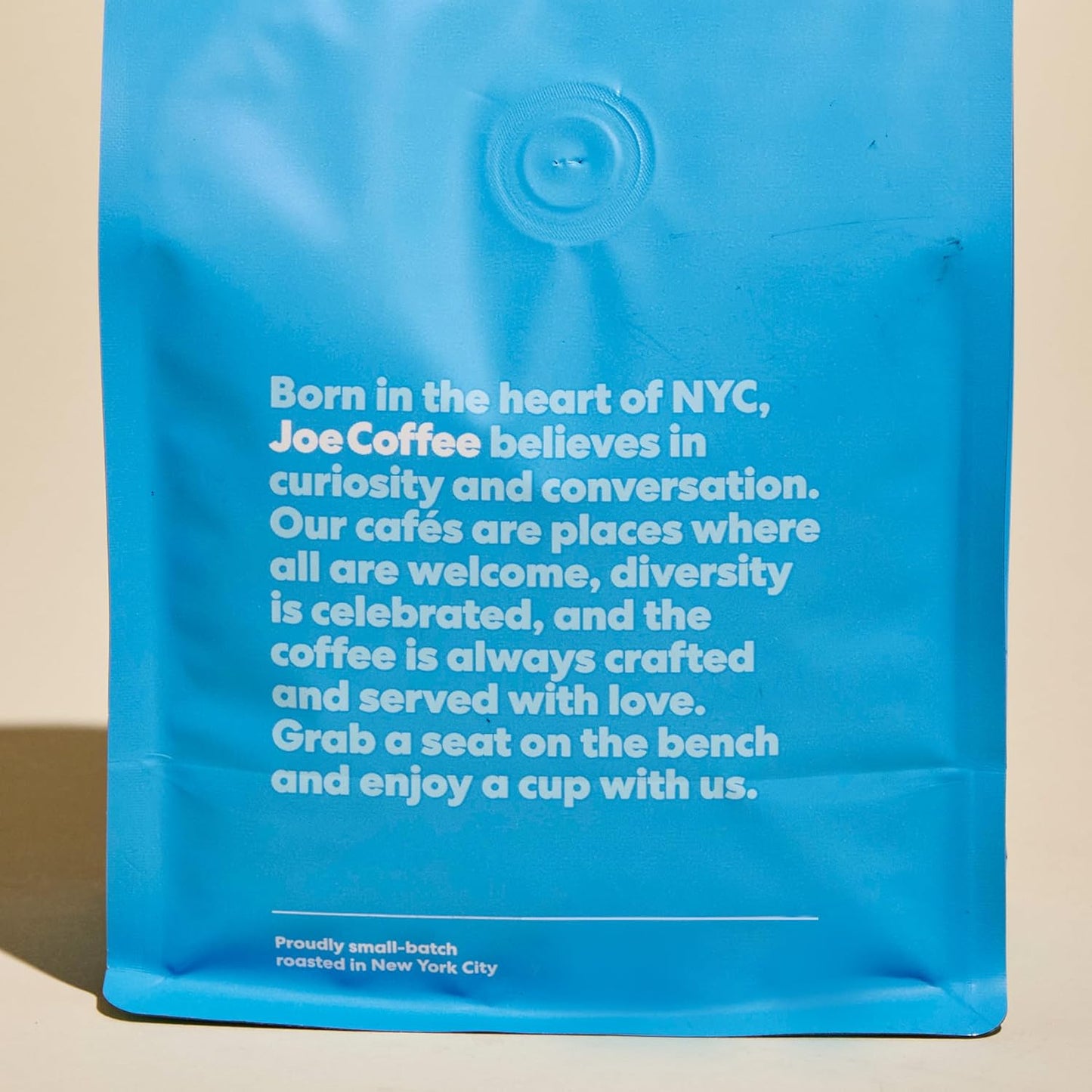 Joe Coffee Company - Half Moon Half Caffeinated Whole Bean Specialty Coffee, 6 oz Bag | NYC Roaster, Rainforest Alliance Certified, Kosher, Climate-Friendly