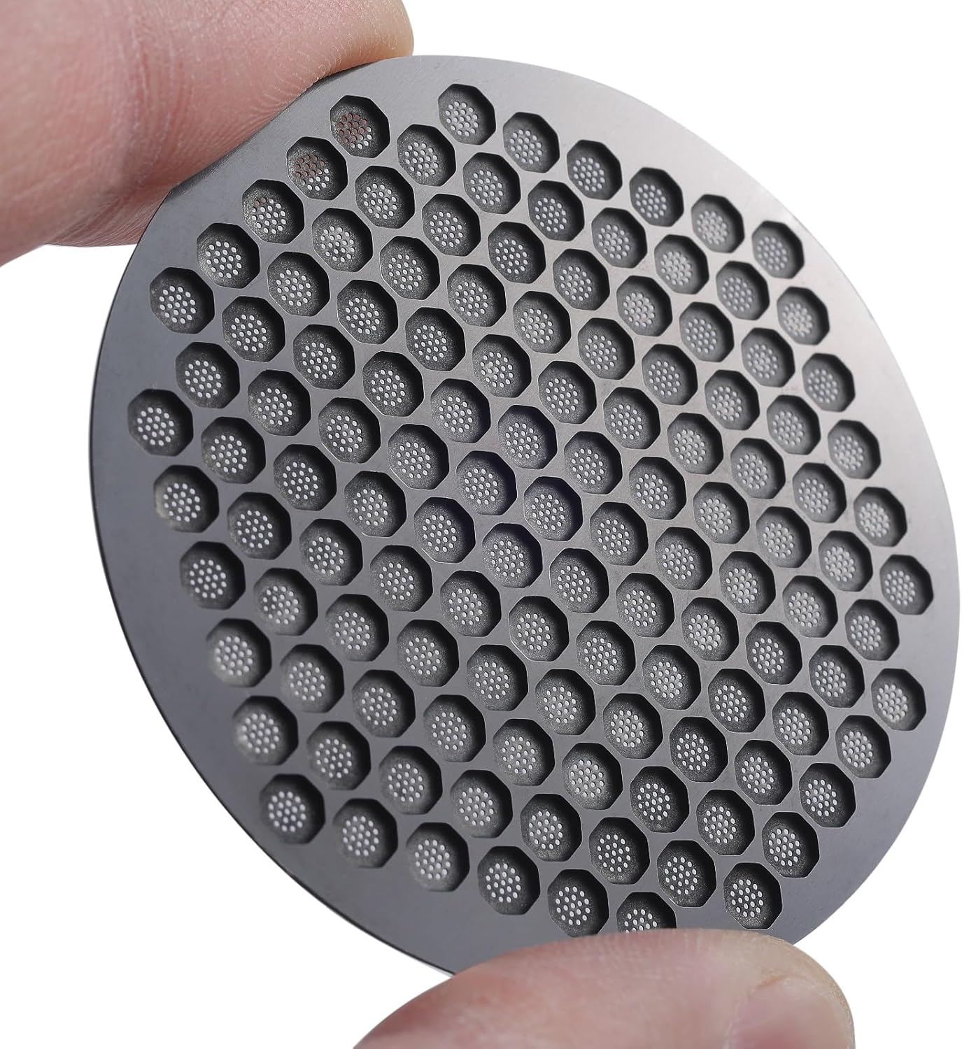 54mm Dosing Funnel and Puck Screen Set Compatible with Breville Barista Express, Barista Pro, Barista Touch Grinder Trigger Portafilter Funnel and Filter