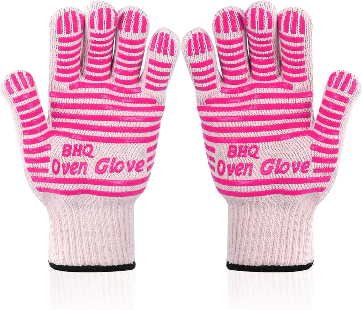 CZSYZCZS Extreme Heat Resistant Oven Gloves - 932F - Cooking Gloves for BBQ, Grilling, Baking,Cutting, Smoker Fireplace