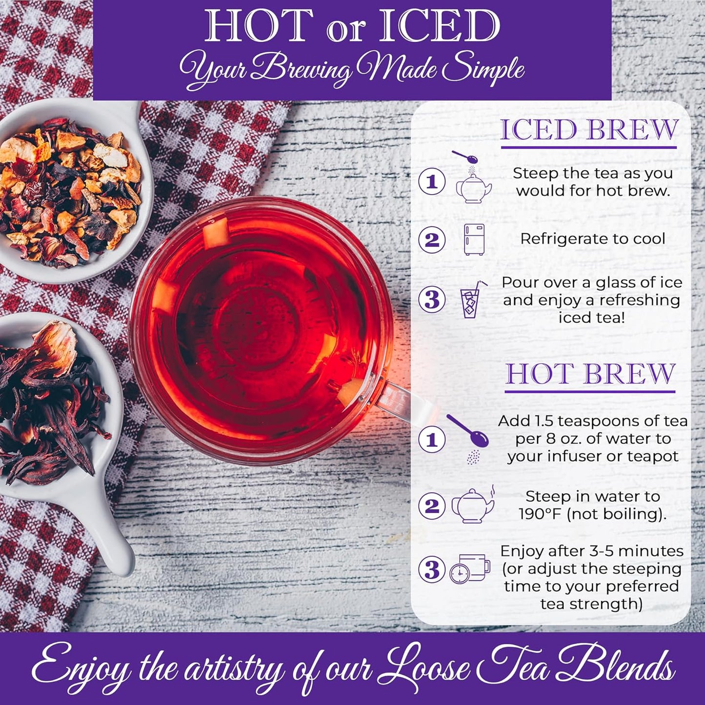 Bellasia Tea Peach Fantasy for Kids Using Real Fruit Pieces - Caffeine Free Herbal Tea Blend with Real Ingredients & Balanced Flavor- Add Loose Leaf Tea to Your Child’s Routine for A Fun & Tasty Drink. 20-25 Cups