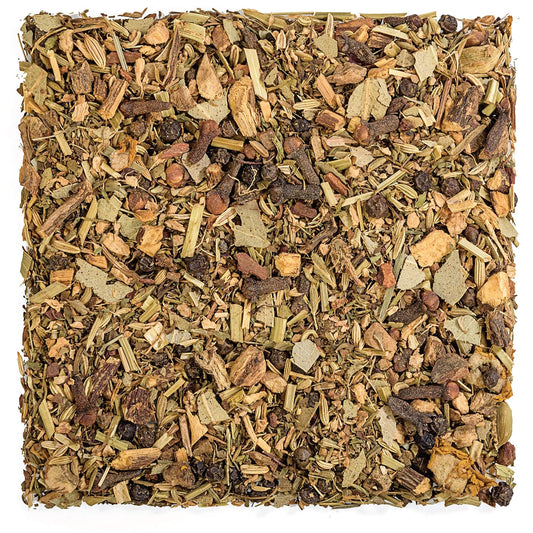Tealyra - Deep Breath - Eucalyptus - Ginger - Tulsi - Fennel - Wellness Herbal Loose Leaf Tea - Calming and Relaxing - Caffeine Free - 224g (8-ounce)